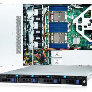 Tyan Thunder CX GC68-B7126 1U2S Cloud Server, 4 LFF + 4 NVMe U.2